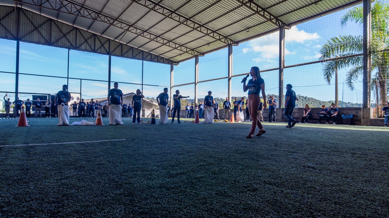 Convivência e integração do Time Manos na SIPAT 2026