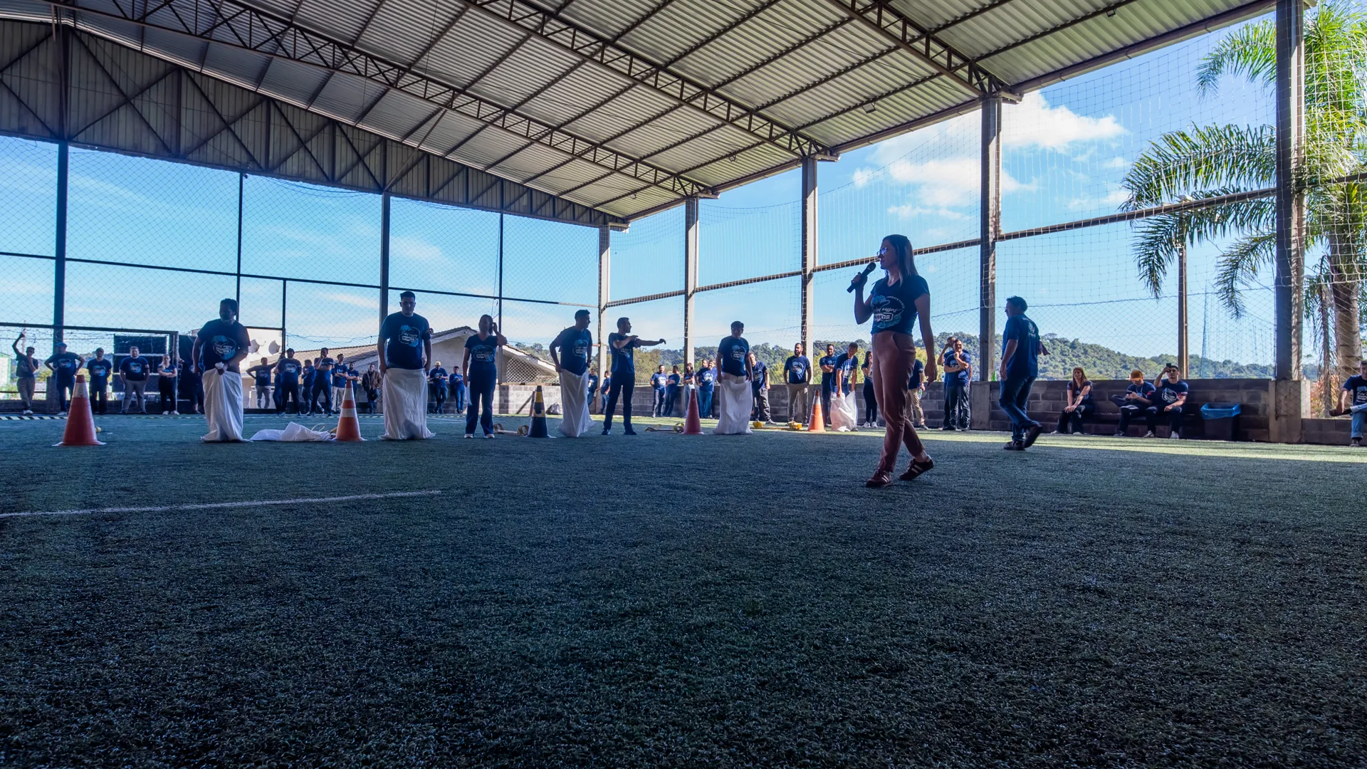 Convivência e integração do Time Manos na SIPAT 2026